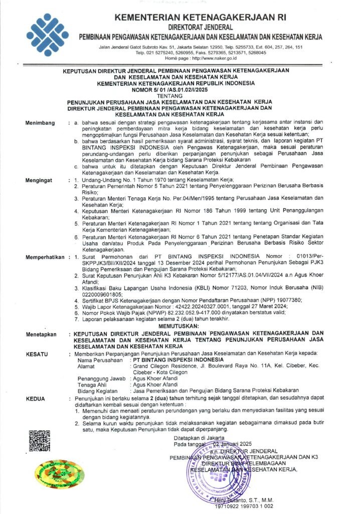 K3 Sarana Proteksi Kebakaran